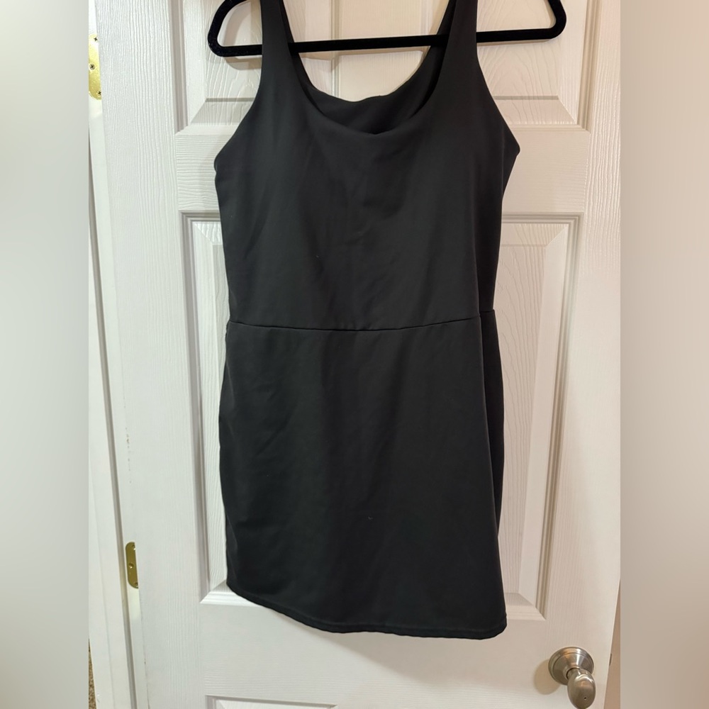 Elle sport athletic dress with built in shorts Black Sleeveless Dress